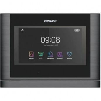 Абонентский монитор COMMAX CDV-704MF/VZ Dark Silver Black Smog