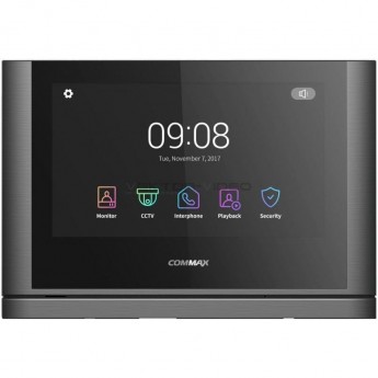 Абонентский монитор COMMAX CDV-704MF/VZ Dark Silver Black Smog